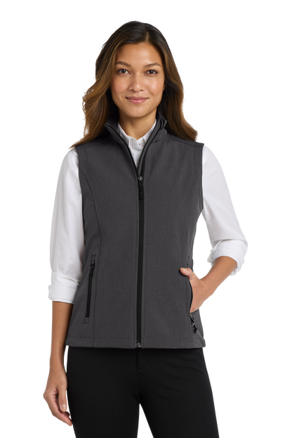Port Authority® Women's Core Soft Shell Embroidered Vest - L325