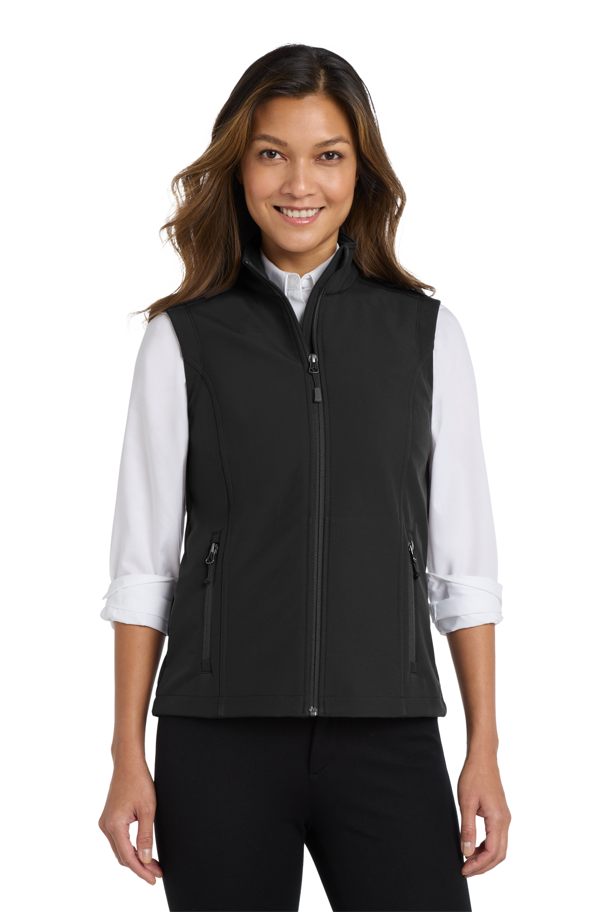 Port Authority® Women's Core Soft Shell Embroidered Vest - L325