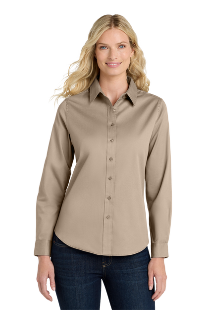 Workshirt -  Port Authority® Women's Long Sleeve Easy Care Shirt - L608