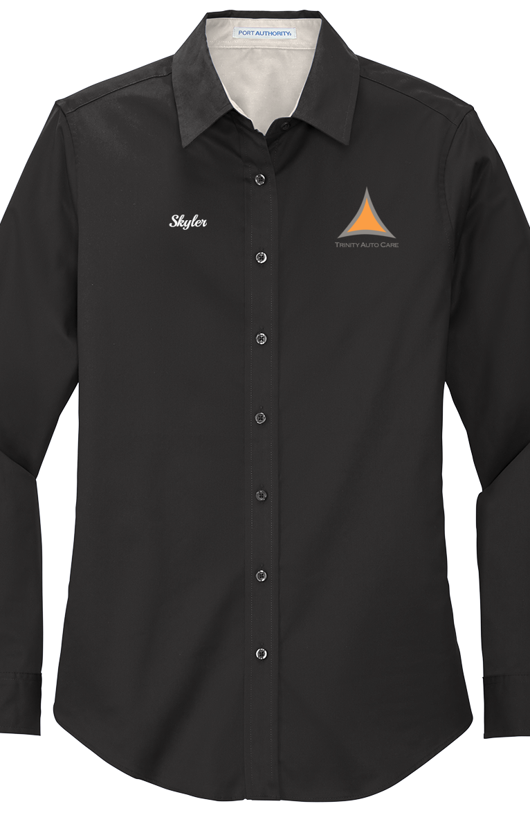 Workshirt -  Port Authority® Women's Long Sleeve Easy Care Shirt L608 - Trinity Auto Care