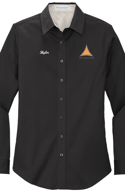 Workshirt -  Port Authority® Women's Long Sleeve Easy Care Shirt L608 - Trinity Auto Care