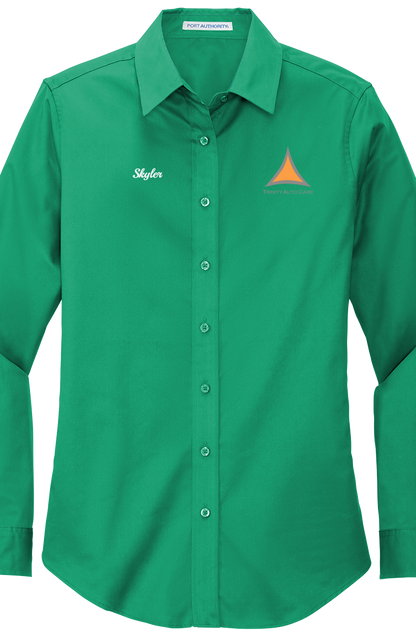 Workshirt -  Port Authority® Women's Long Sleeve Easy Care Shirt L608 - Trinity Auto Care