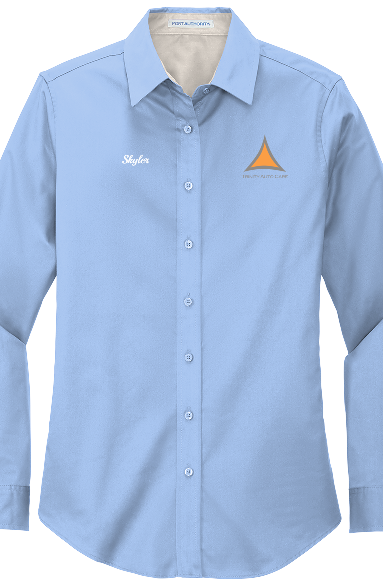 Workshirt -  Port Authority® Women's Long Sleeve Easy Care Shirt L608 - Trinity Auto Care