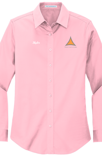 Workshirt -  Port Authority® Women's Long Sleeve Easy Care Shirt L608 - Trinity Auto Care