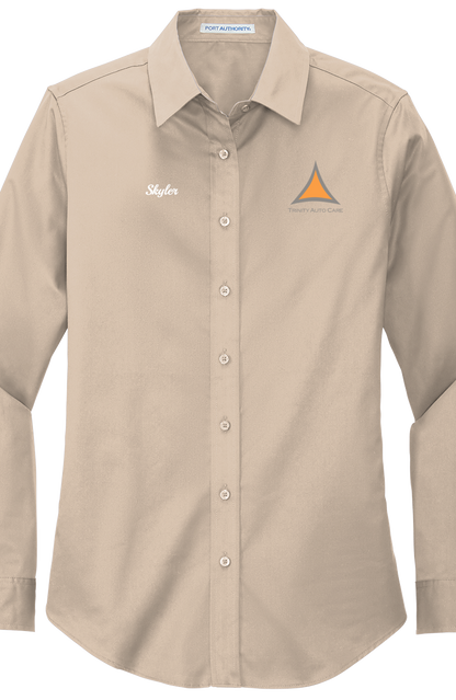 Workshirt -  Port Authority® Women's Long Sleeve Easy Care Shirt L608 - Trinity Auto Care