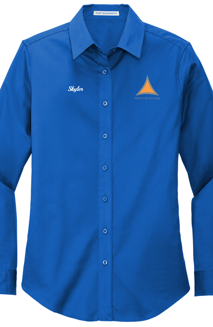 Workshirt -  Port Authority® Women's Long Sleeve Easy Care Shirt L608 - Trinity Auto Care