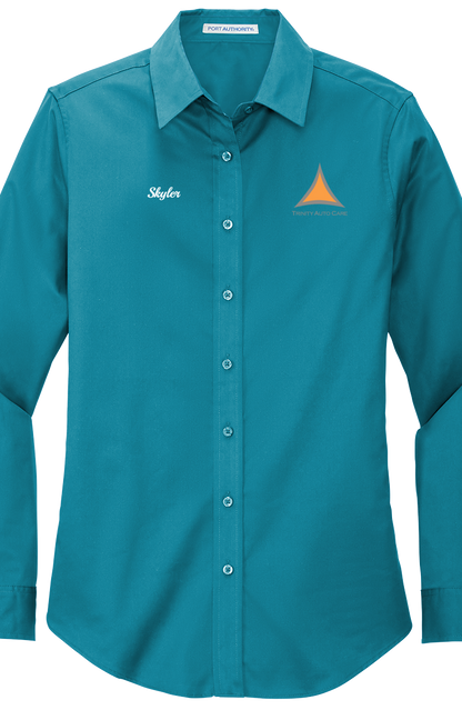 Workshirt -  Port Authority® Women's Long Sleeve Easy Care Shirt L608 - Trinity Auto Care