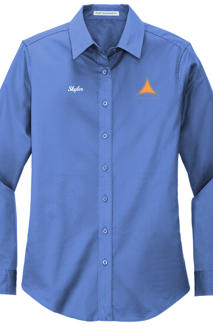 Workshirt -  Port Authority® Women's Long Sleeve Easy Care Shirt L608 - Trinity Auto Care