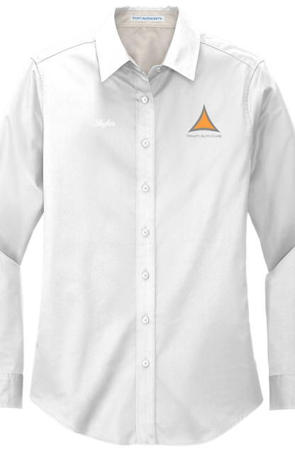 Workshirt -  Port Authority® Women's Long Sleeve Easy Care Shirt L608 - Trinity Auto Care