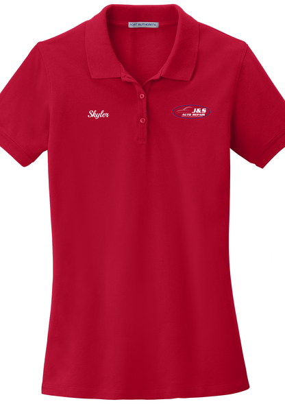 POLO - Port Authority® Women’s EZCotton® Polo - LK8000 - J & S Auto Repair