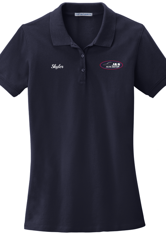 POLO - Port Authority® Women’s EZCotton® Polo - LK8000 - J & S Auto Repair