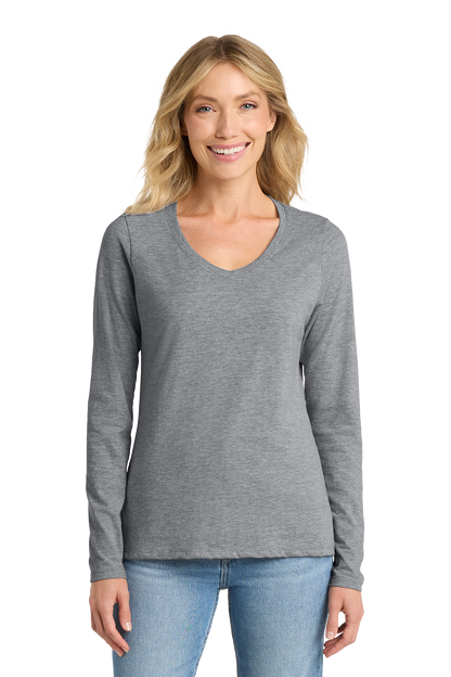 T-Shirt Ladies - Fan Favorite V-Neck Long Sleeve Tee - LPC450VLS
