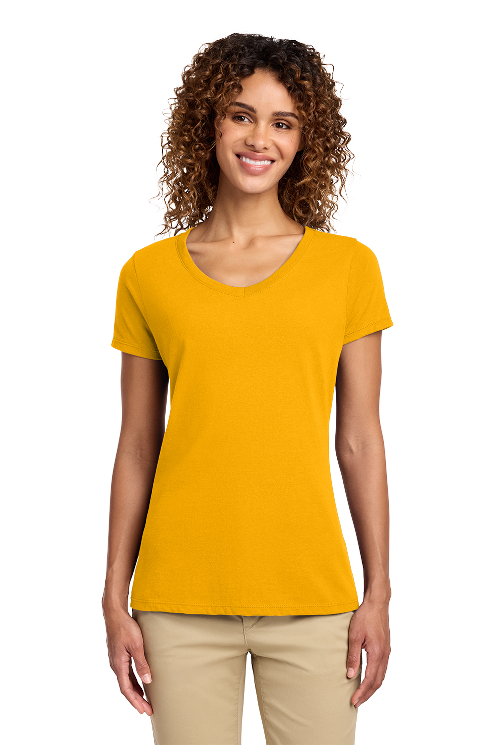 T-Shirt Ladies - Fan Favorite™ V-Neck Tee LPC450V
