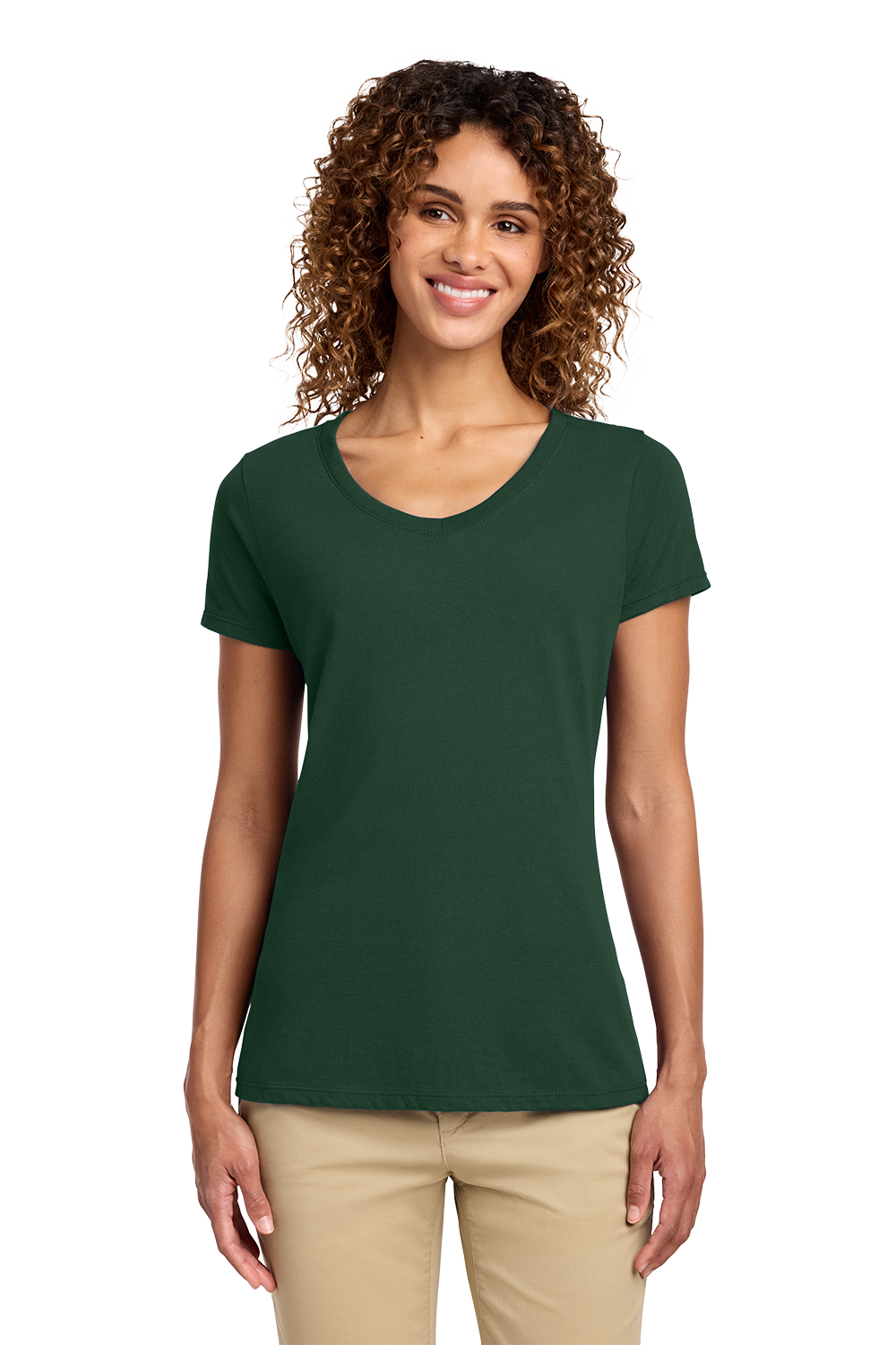 T-Shirt Ladies - Fan Favorite™ V-Neck Tee LPC450V