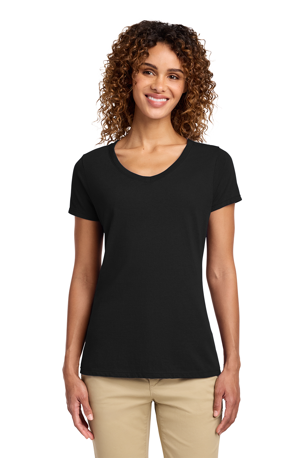 T-Shirt Ladies - Fan Favorite™ V-Neck Tee LPC450V