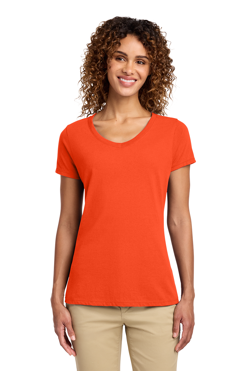 T-Shirt Ladies - Fan Favorite™ V-Neck Tee LPC450V