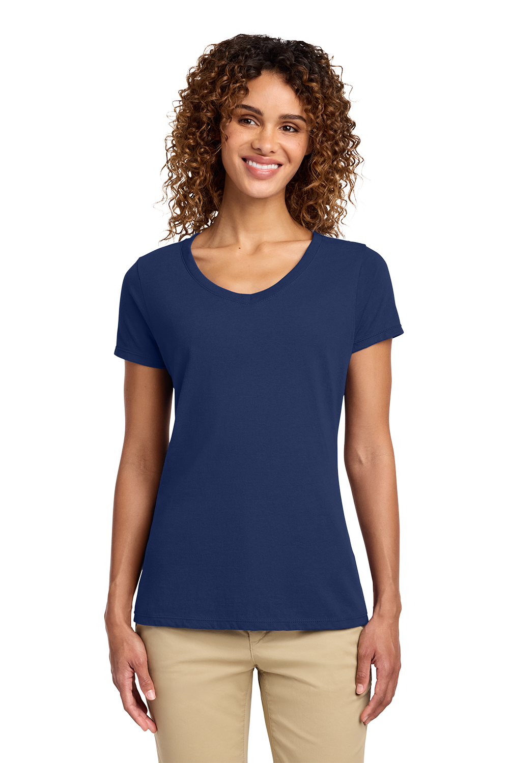 T-Shirt Ladies - Fan Favorite™ V-Neck Tee LPC450V