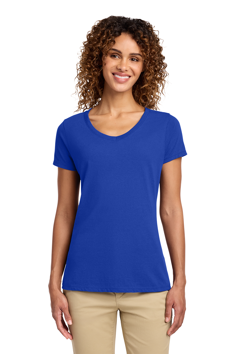 T-Shirt Ladies - Fan Favorite™ V-Neck Tee LPC450V