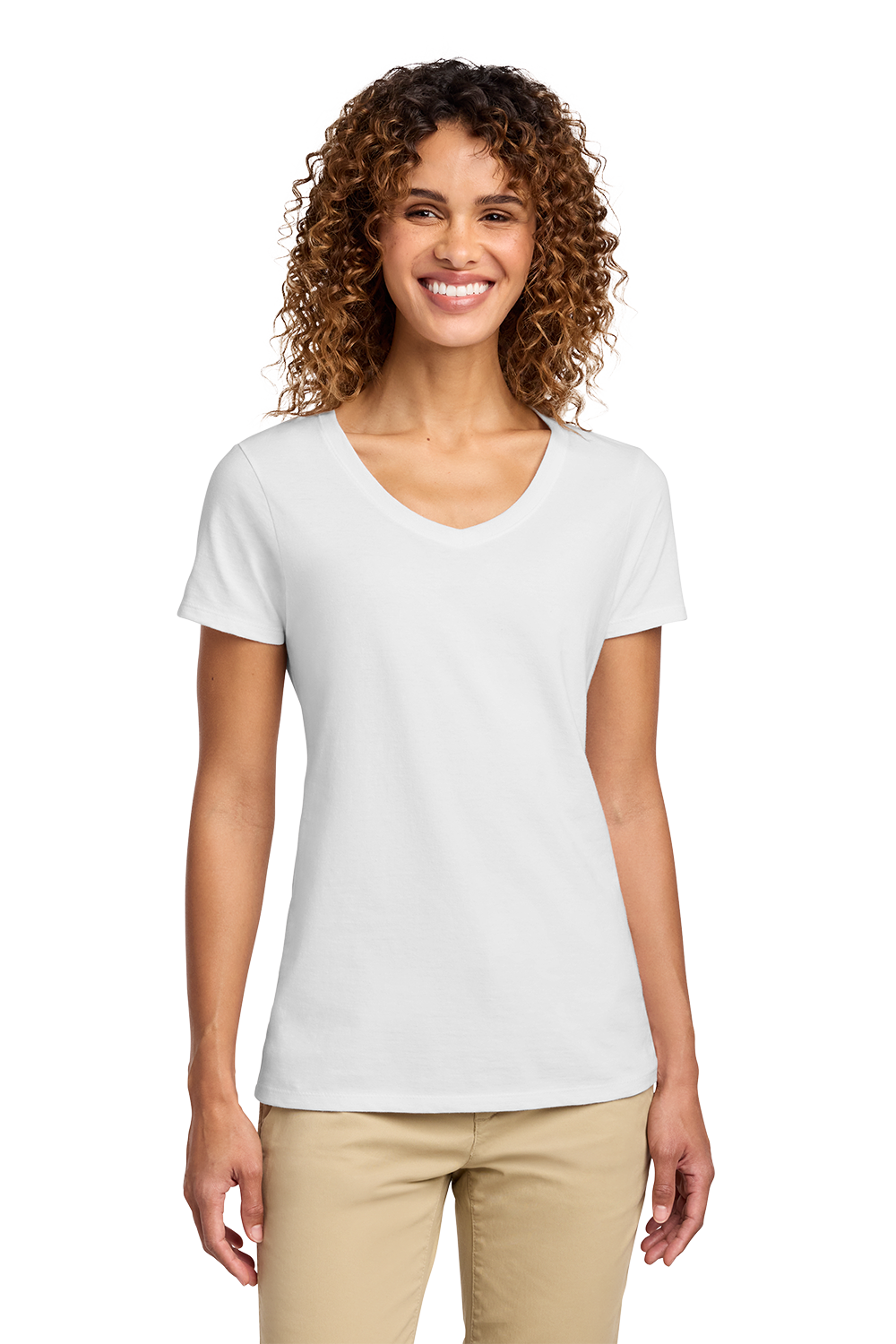 T-Shirt Ladies - Fan Favorite™ V-Neck Tee LPC450V
