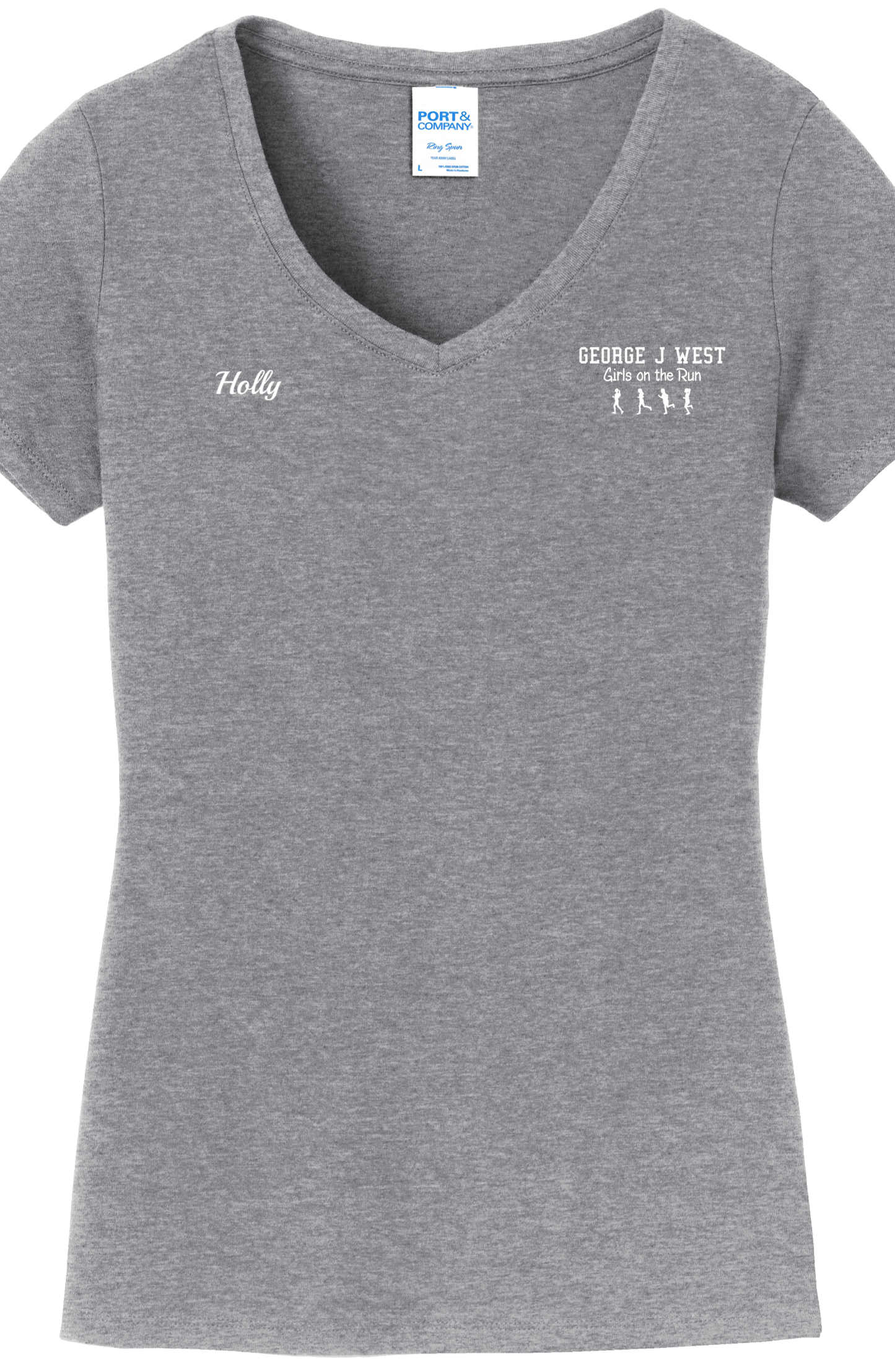 T-Shirt Women's V-Neck - Fan Favorite V-Neck Tee LPC450V - George J West - Girls on the Run