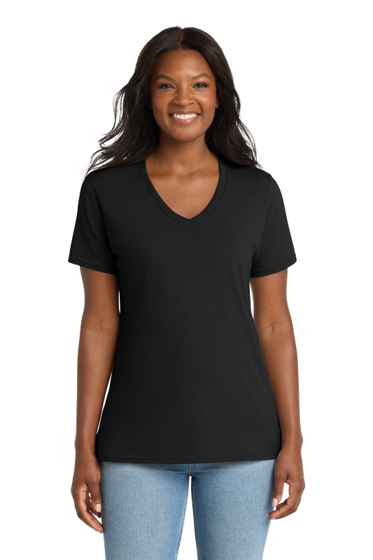 T-Shirt  Women's Core Cotton V-Neck Tee LPC54V