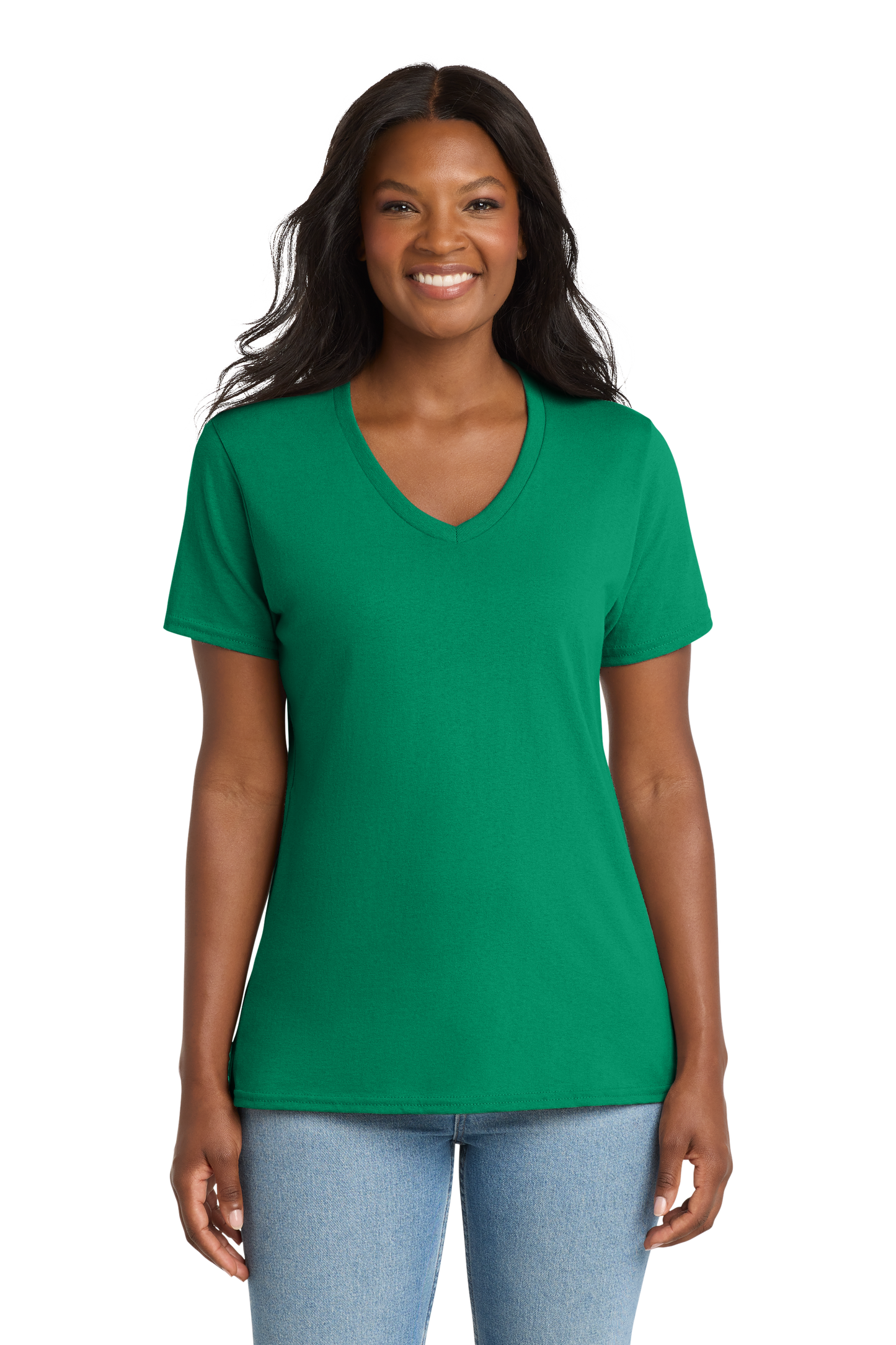 T-Shirt  Women's Core Cotton V-Neck Tee LPC54V