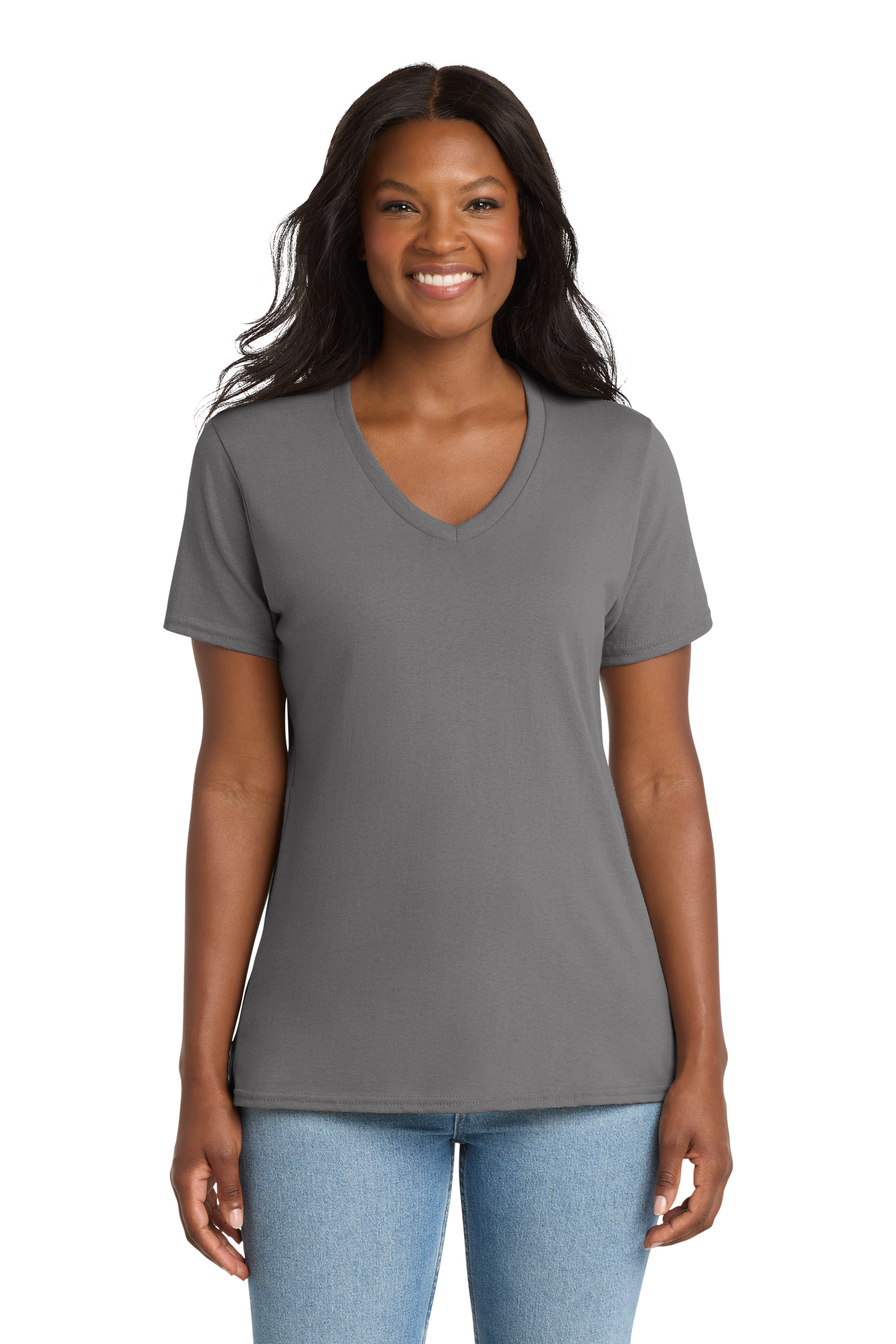 T-Shirt  Women's Core Cotton V-Neck Tee LPC54V