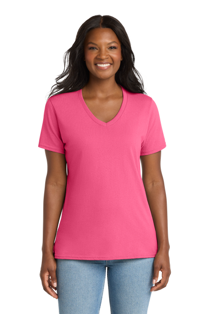 T-Shirt  Women's Core Cotton V-Neck Tee LPC54V