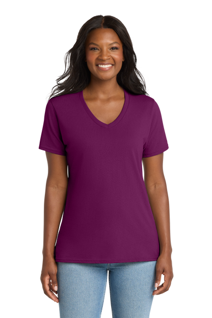 T-Shirt  Women's Core Cotton V-Neck Tee LPC54V