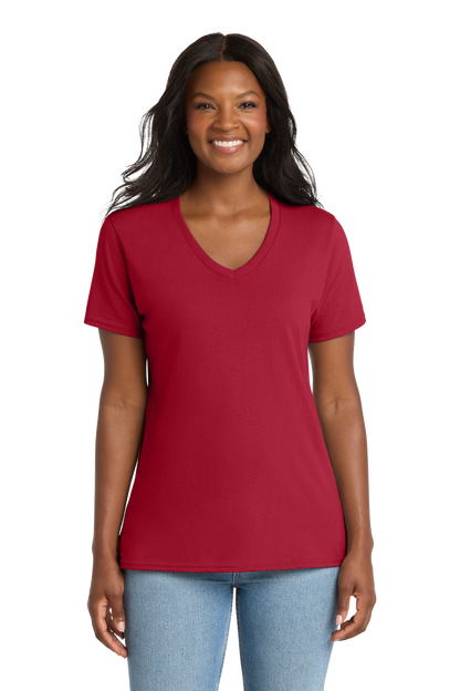 T-Shirt  Women's Core Cotton V-Neck Tee LPC54V
