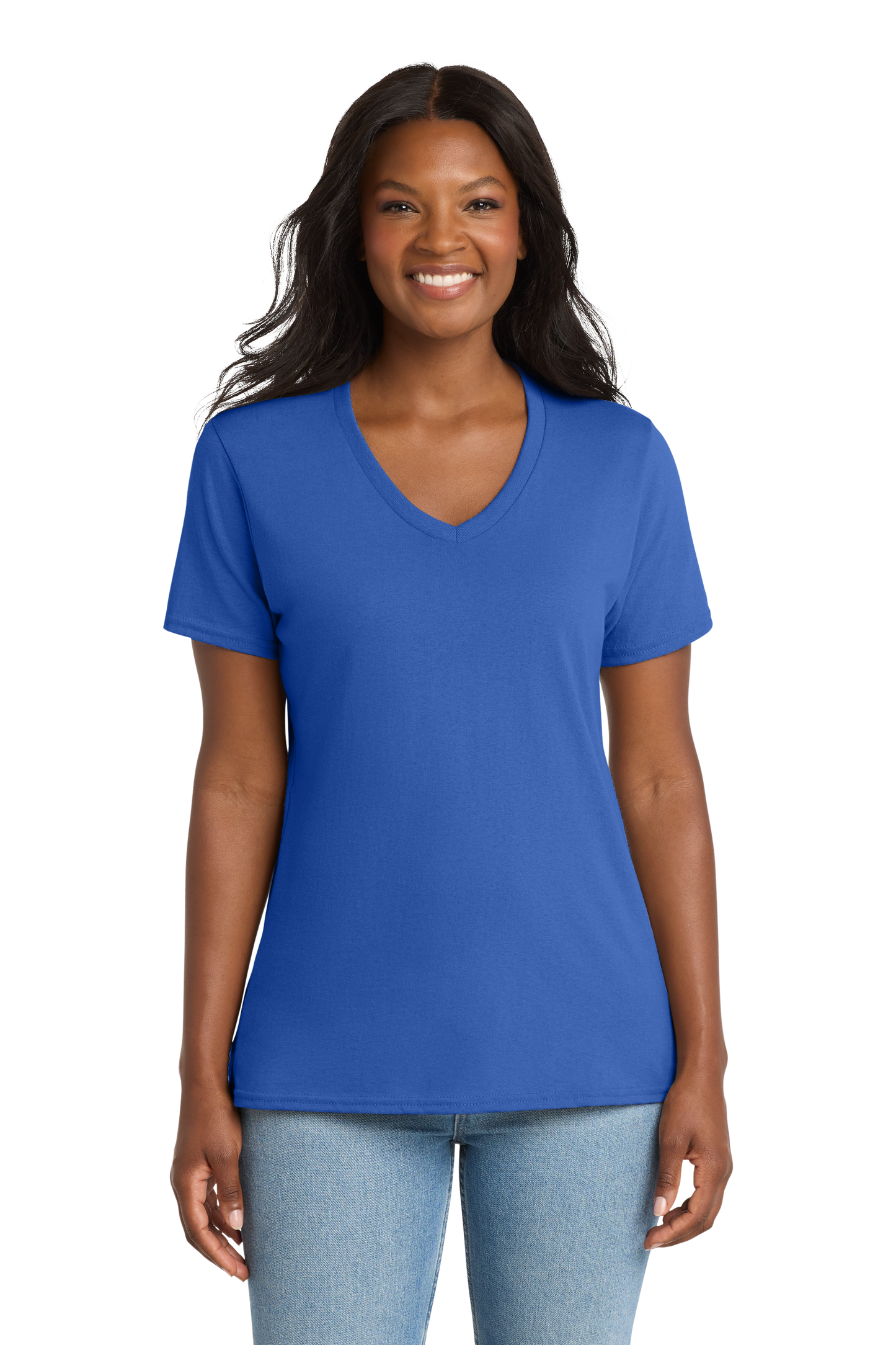 T-Shirt  Women's Core Cotton V-Neck Tee LPC54V