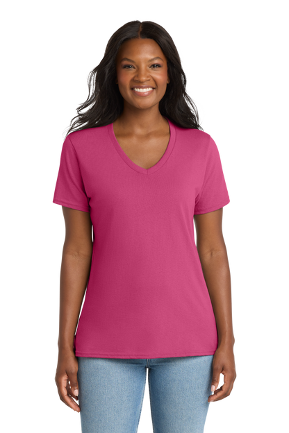T-Shirt  Women's Core Cotton V-Neck Tee LPC54V