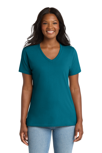 T-Shirt  Women's Core Cotton V-Neck Tee LPC54V