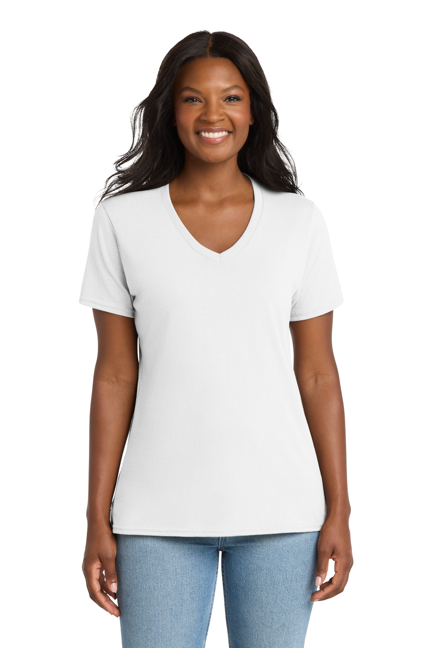T-Shirt  Women's Core Cotton V-Neck Tee LPC54V