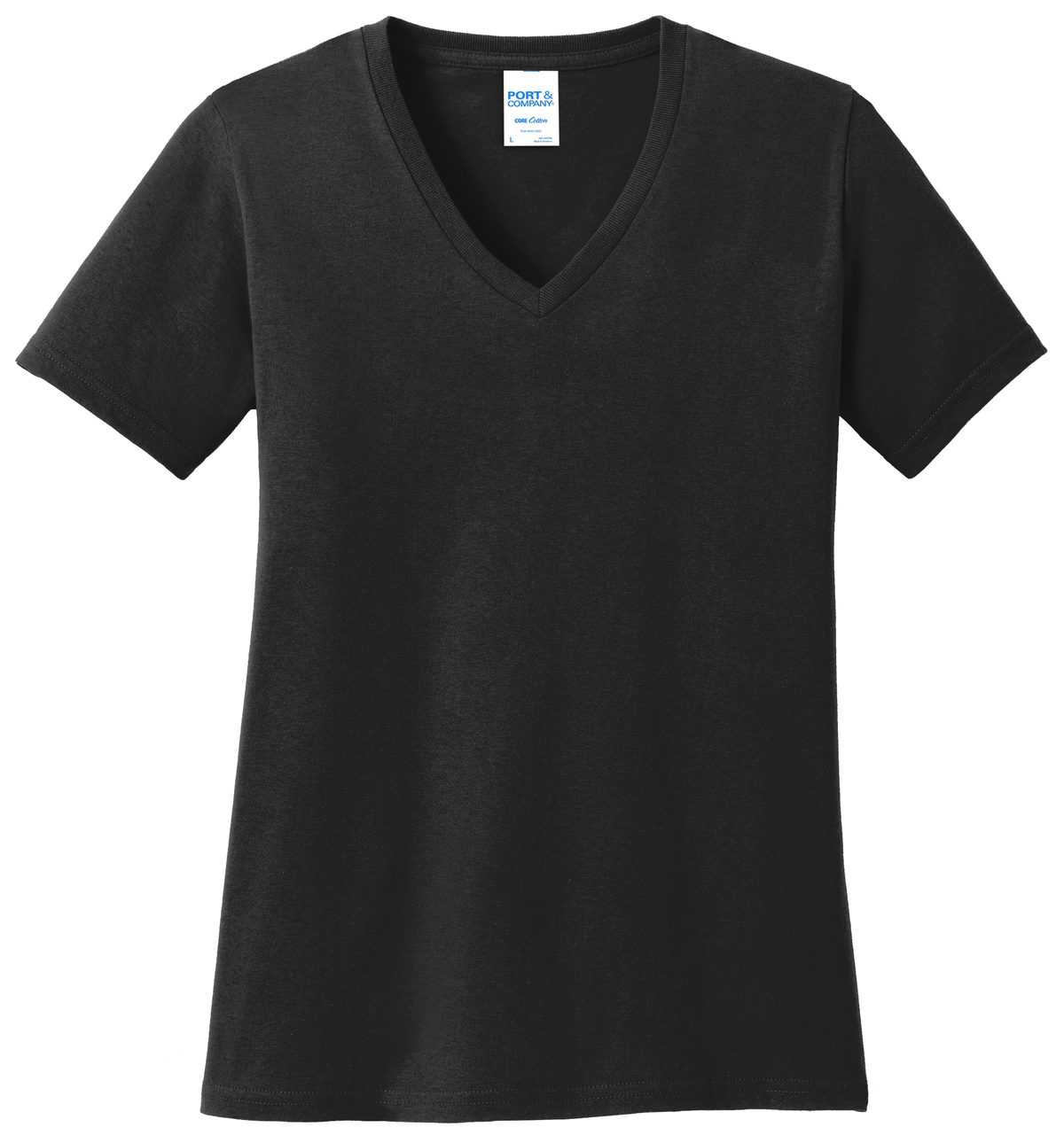 T-Shirt  Women's Core Cotton V-Neck Tee LPC54V