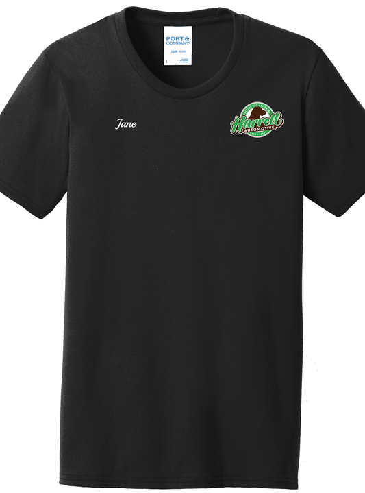 Economy T-Shirt Ladies - Port and Co. Core Blend Tee LPC55 - Harrell Automotive