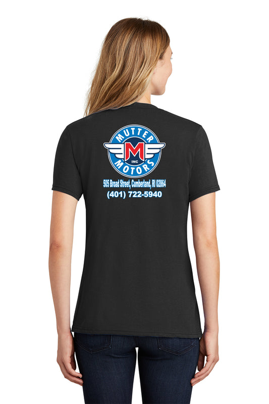 T-SHIRT Ladies- Port and Company Core Blend Tee LPC55 - Mutter Motors