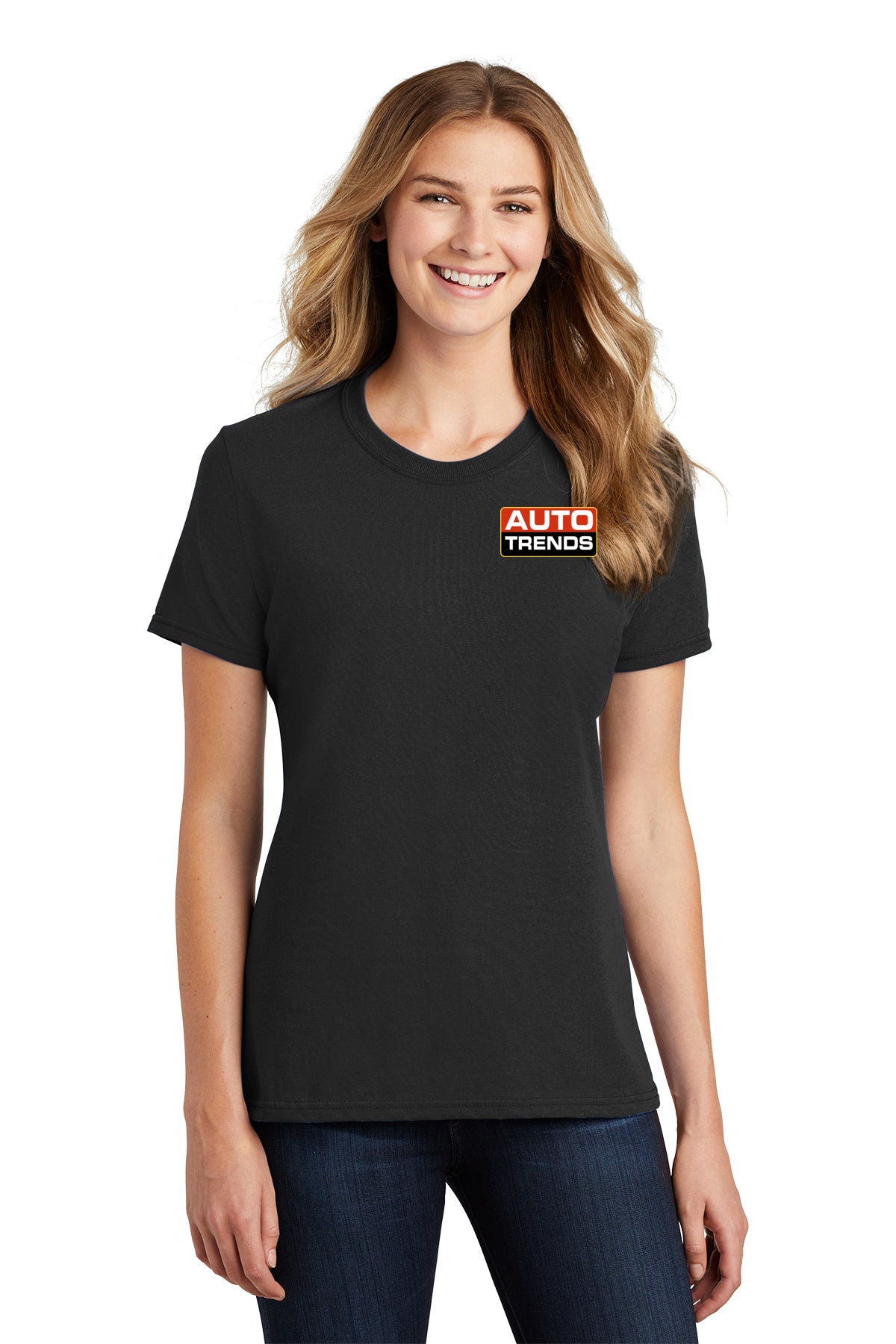 Economy T-Shirt Ladies- Port and Company Core Blend Tee LPC55 - Auto Trends