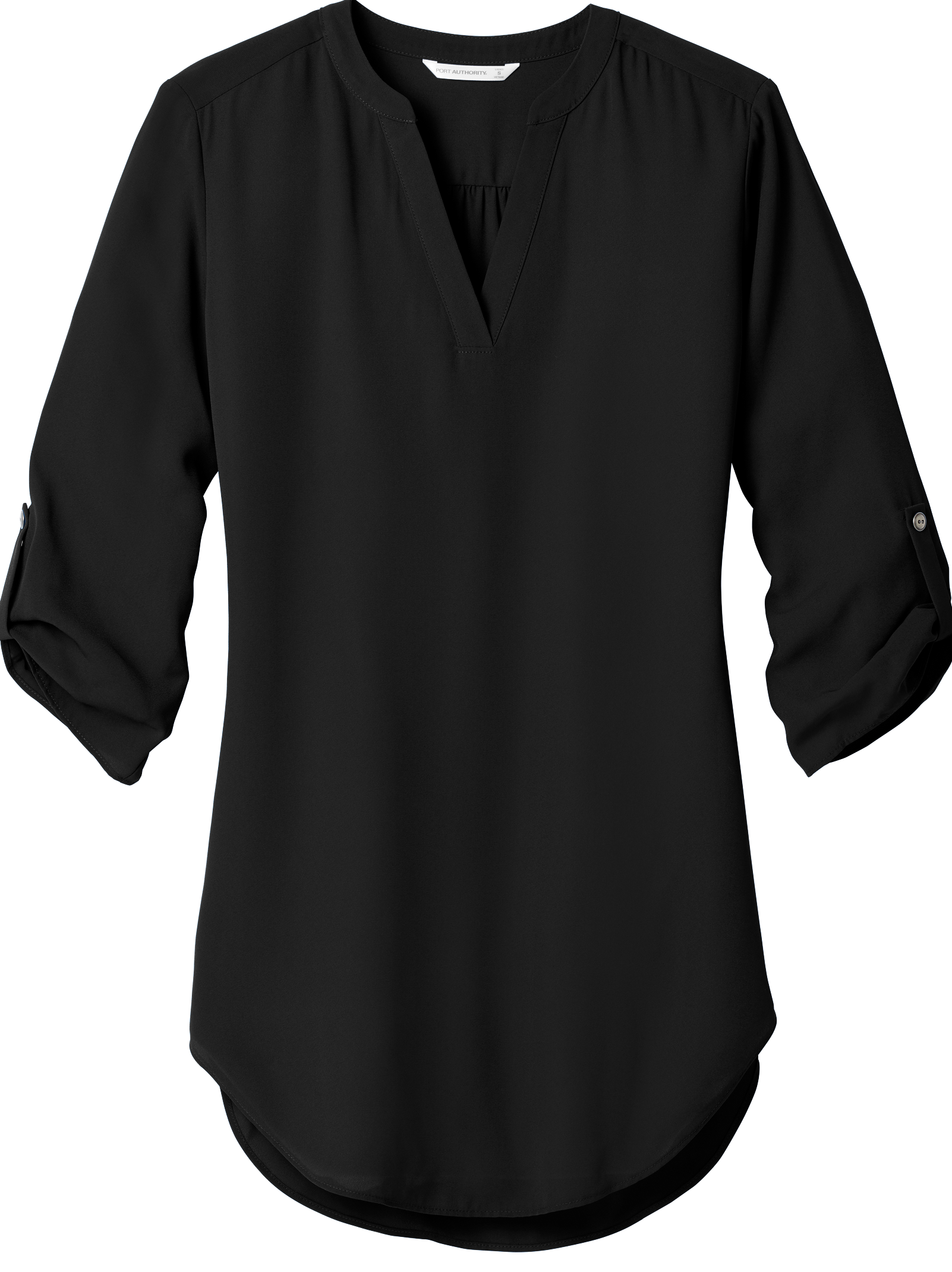 Ladies 3/4-Sleeve Tunic Blouse - LW701