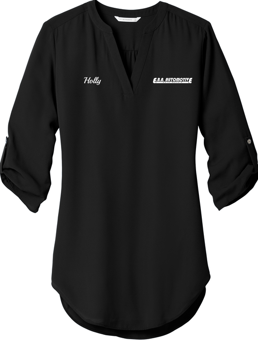 Ladies Tunic Blouse 3/4-Sleeve  LW701 - EBA Automotive