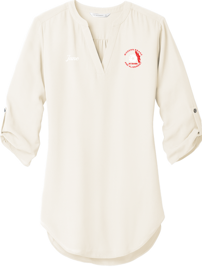 Ladies 3/4-Sleeve Tunic Blouse LW701 - Modern Brake