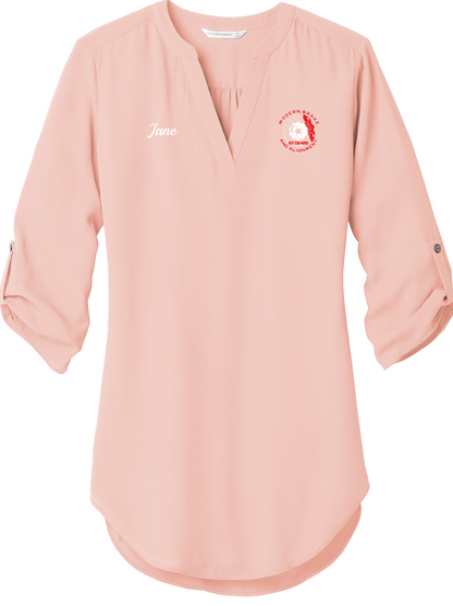 Ladies 3/4-Sleeve Tunic Blouse LW701 - Modern Brake