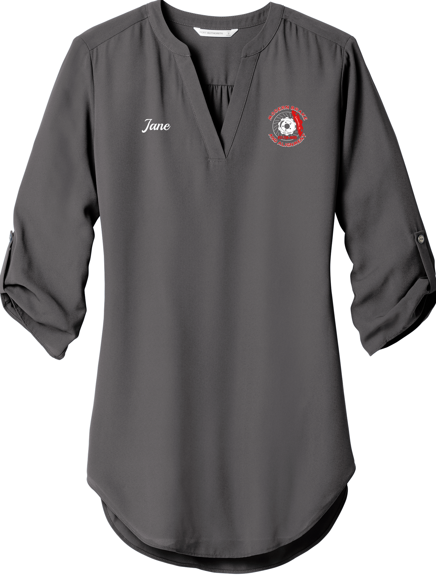 Ladies 3/4-Sleeve Tunic Blouse LW701 - Modern Brake