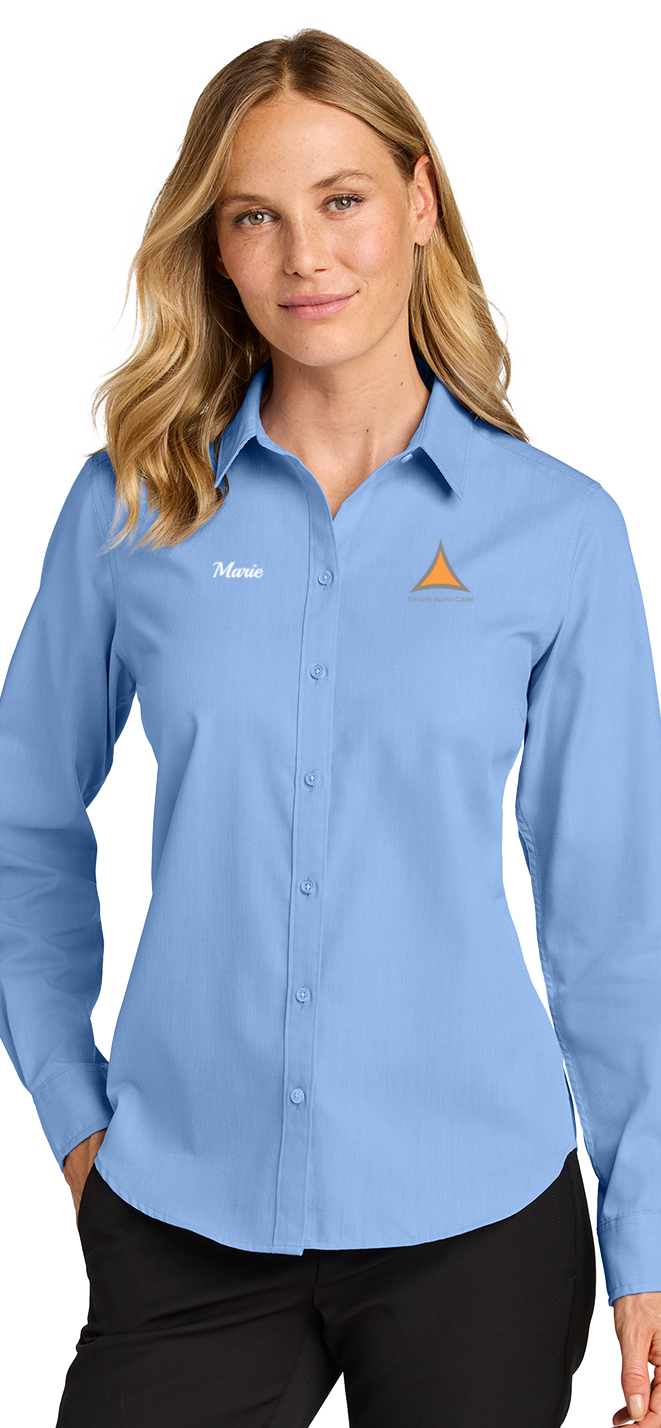Womens Dress Shirt - Port Authority LW816 - Trinity Auto Care