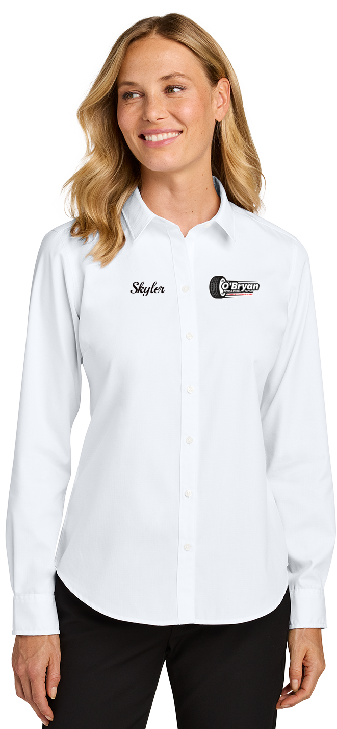 Womens Dress Shirt - Port Authority LW816 - O'Bryan Auto and Diesel