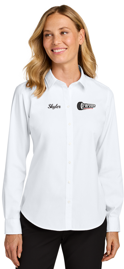 Womens Dress Shirt - Port Authority LW816 - O'Bryan Auto and Diesel