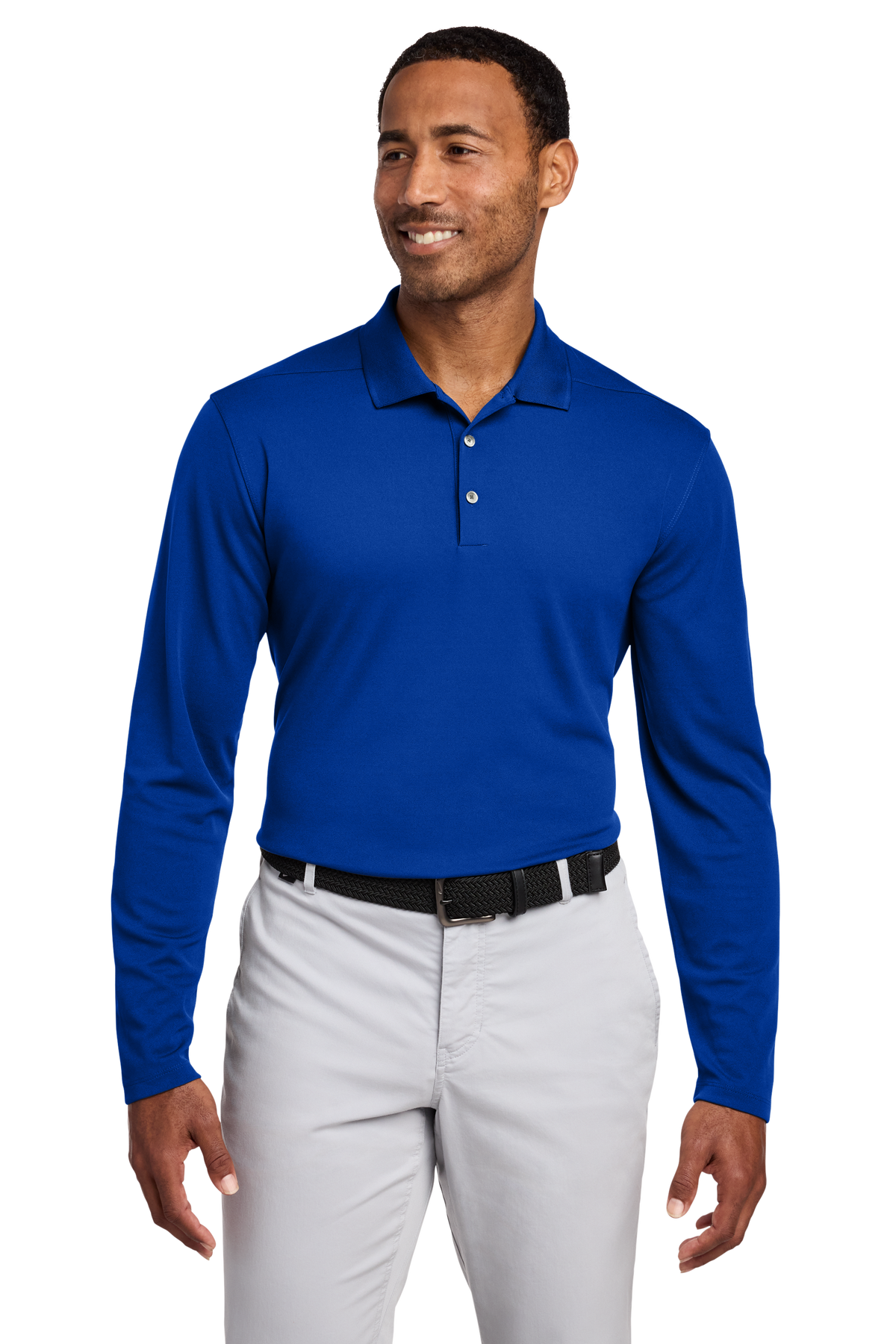 Polo - Nike Dri-FIT Micro Pique 2.0 Long Sleeve Polo - NKDC2104