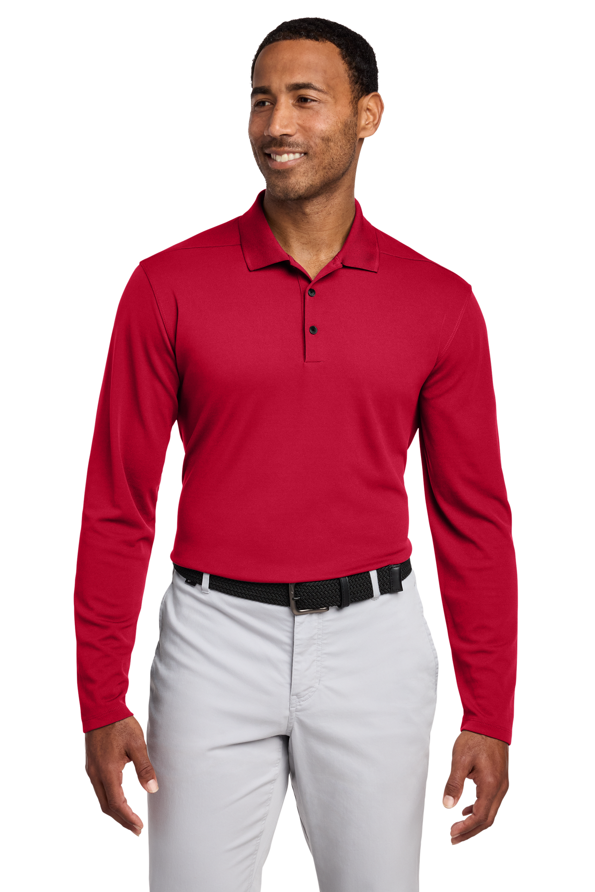 Polo - Nike Dri-FIT Micro Pique 2.0 Long Sleeve Polo - NKDC2104