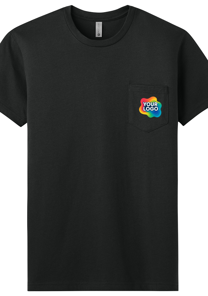 Economy Pocket T-Shirt - Port & Co. Core Blend Pocket Tee PC55P - Technician Tees