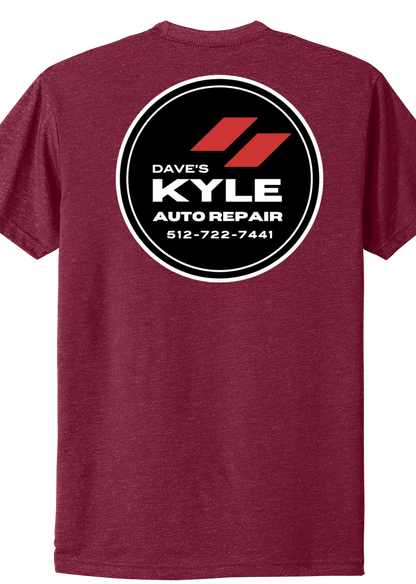 Premium T-Shirt - Next Level Apparel Unisex CVC Tee NL6210 - Dave's Kyle Auto Repair